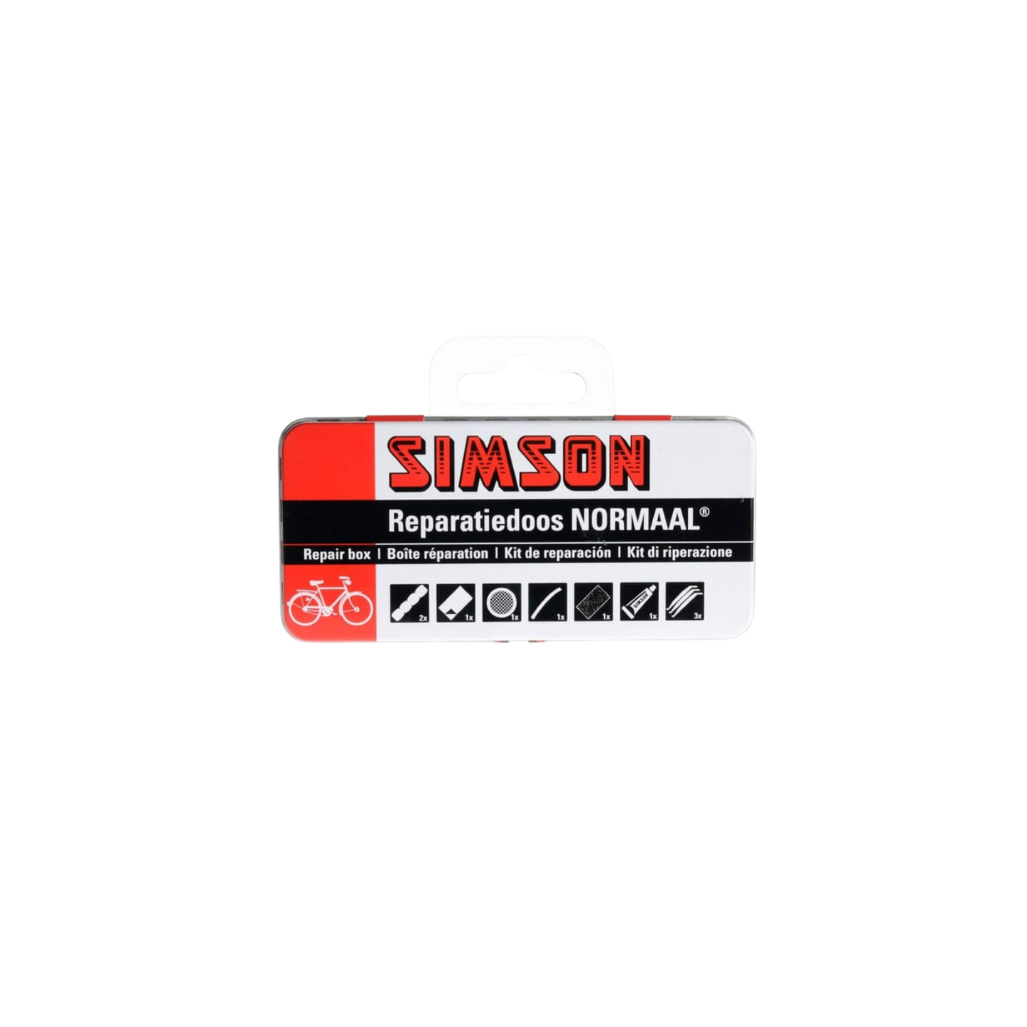 Simson plak set band plakken