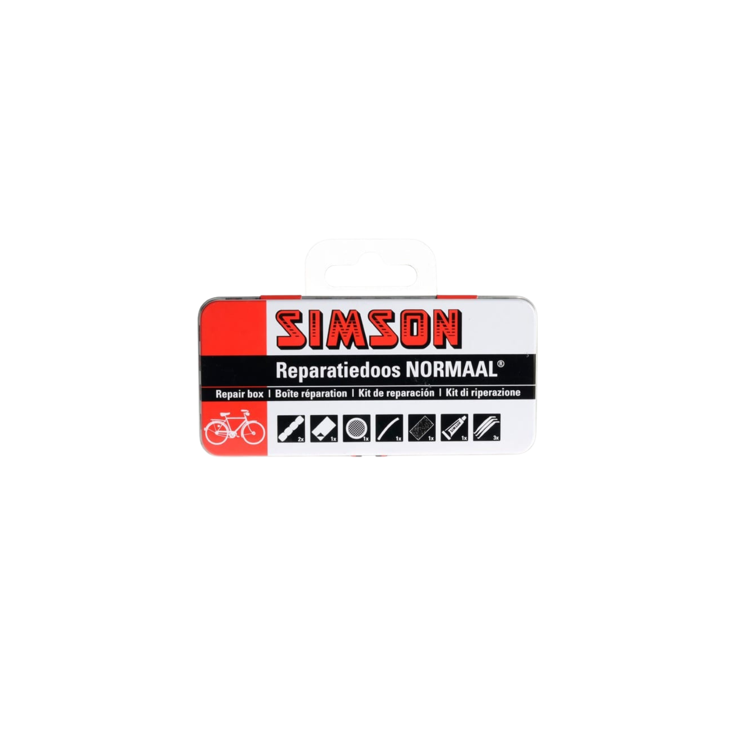 Simson plak set band plakken