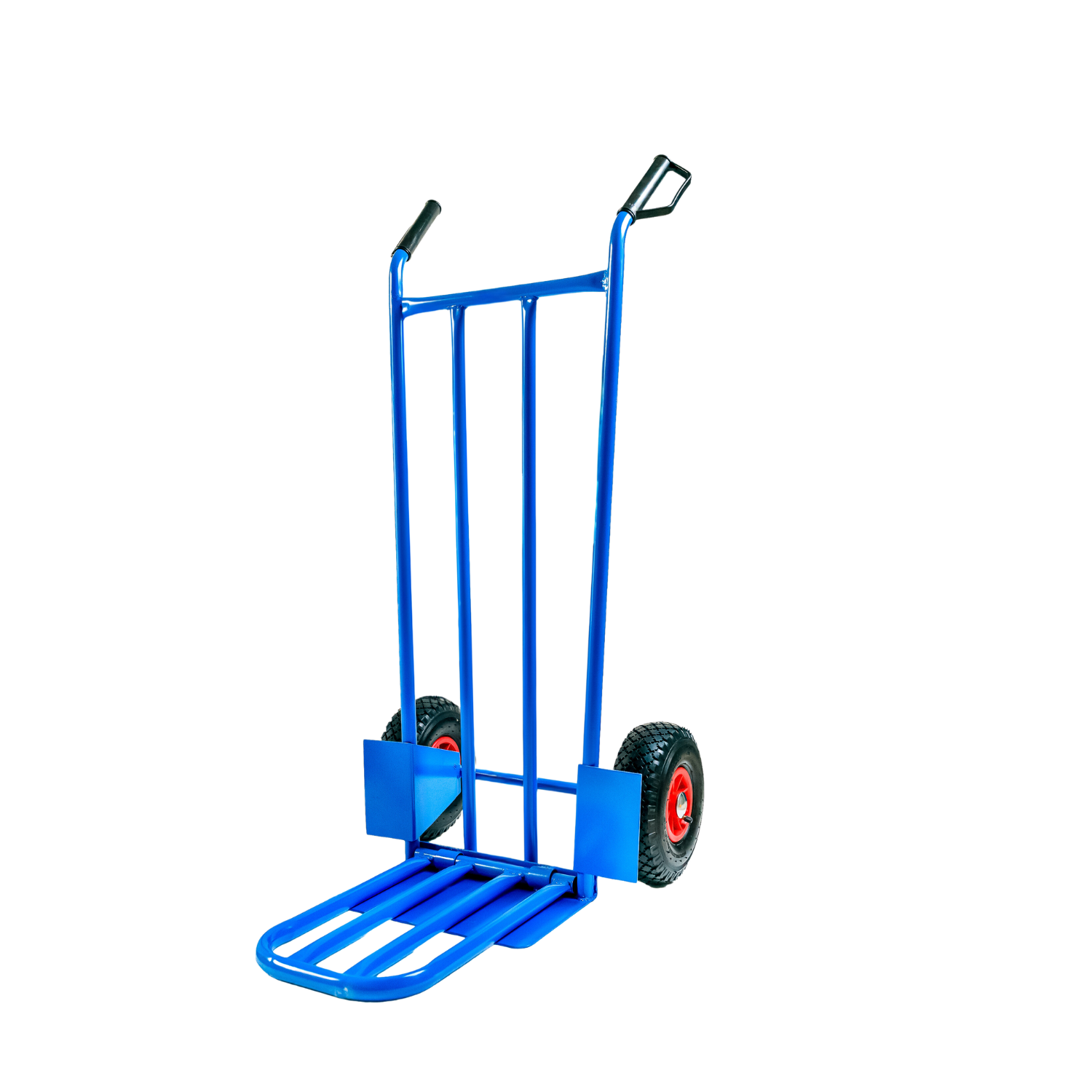 Steekwagen met luchtbanden met handige klep klep