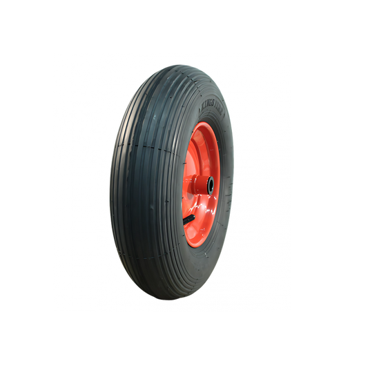 Wiel 4.80/4.00-8 asgat 25 mm naaflengte 75 mm