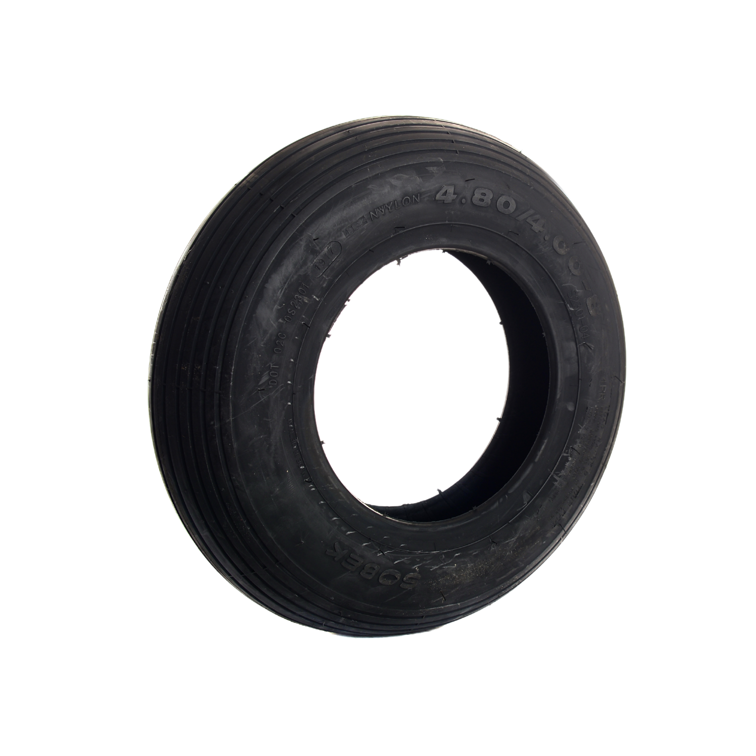 Stevige kruiwagenband 400x8