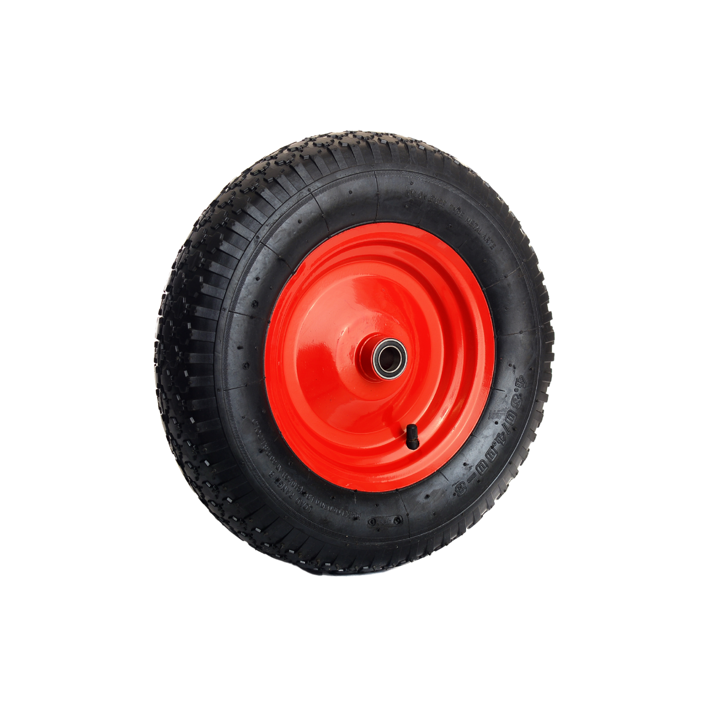 Skelterwiel met metalen velg en kogellager 4.80/4.00-8