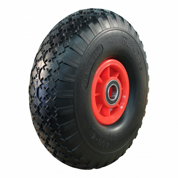 Wiel Anti-lek 4.00-4 as Ø 25 mm kunststof velg